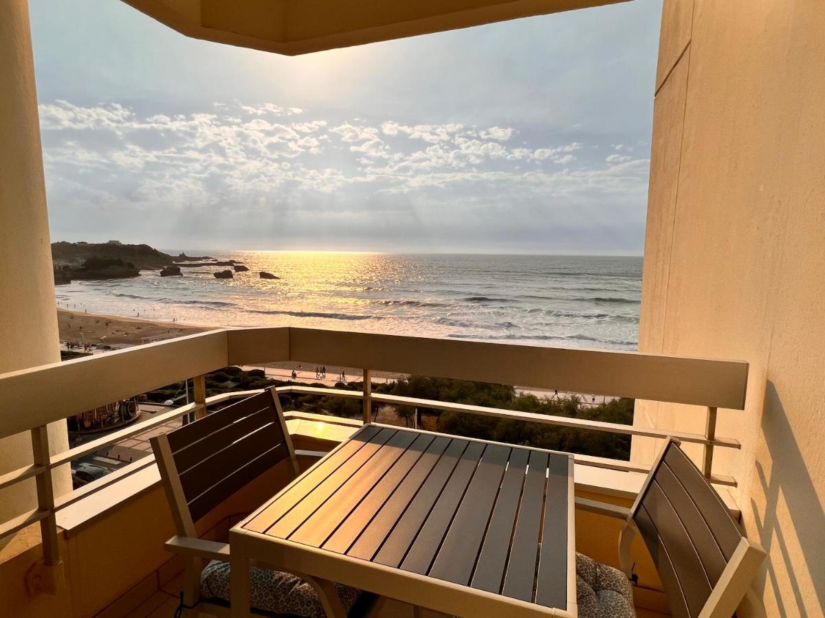 L'Ocean A Perte De Vue, La Grande Plage A Vos Pieds Biarritz Exterior foto